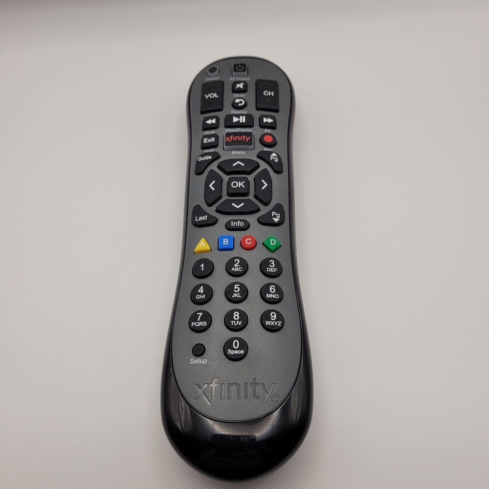 Xfinity XR2 Version U2 Remote Control Comcast Charcoal Gray MG3-4268 Cable TV